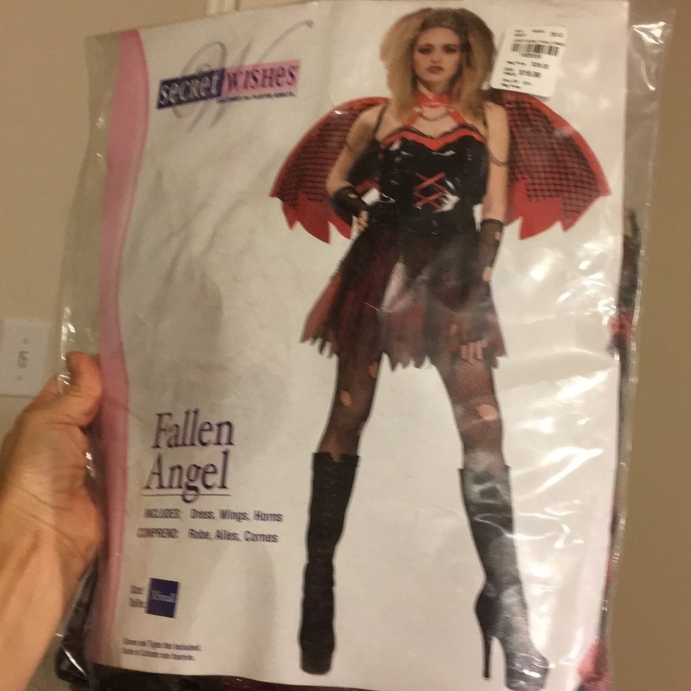 NWT Fallen Angel goth costume, XS